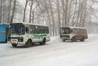 В Минусинске отменена часть автобусных рейсов