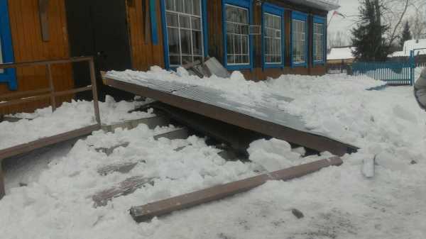 В Курагинском районе обвалилась крыша школы