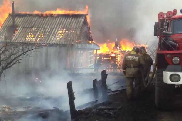 В столице Хакасии на «Орбите» за ночь произошло два пожара
