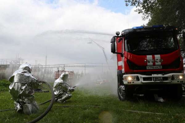 В Абакане прозвучала пожарная тревога на базе сжиженного газа