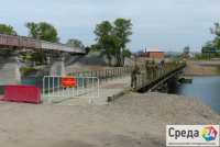 В Минусинске закроют мост, построенный военными