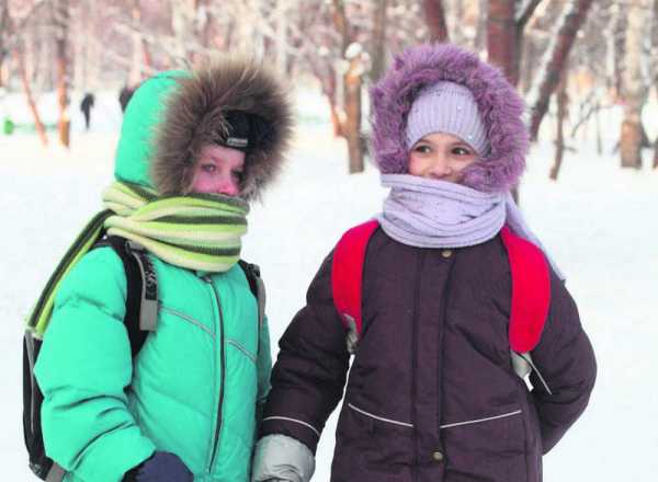 При каком морозе минусинские школьники могут оставаться дома