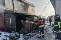 Недосмотр за печью привел к пожару в Курагинском районе