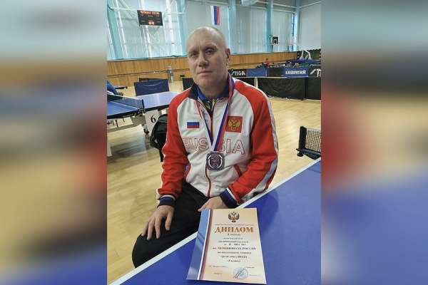 Теннисист из Минусинска завоевал серебро на чемпионате России