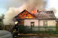 Житель Хакасии поджег свой дом из-за ссоры с женой