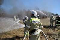 В Минусинском районе пожарные ликвидировали лесной пожар
