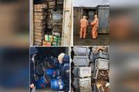 Под Красноярском нашли 140 тонн неизвестных отходов