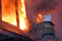 В Идринском районе в пожаре погибли три человека