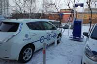 Первая зарядная станция для электромобилей появилась в Красноярске