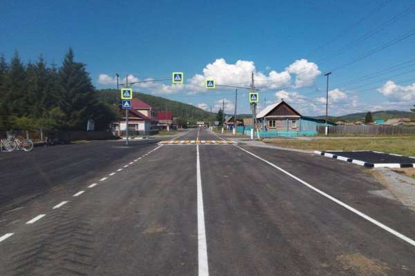 В Идринском районе отремонтировали дорогу сельского значения