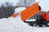 В Минусинске выросла стоимость… снега
