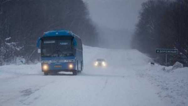 Сильные морозы в Сибири стали поводом для отмены автобусных рейсов