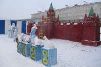 В Красноярском крае выбрали колонии с лучшими снежными фигурами