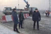 В Минусинске открыли движение по «горбатому» мосту