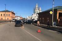 В Минусинске из-за лихача пострадали кондуктор автобуса и водитель автомобиля