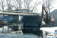 Демонтаж аварийного моста в Минусинске ведется с грубыми нарушениями