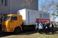 Мобильная поликлиника краевой больницы обслужит жителей Каратузского и Ермаковского районов