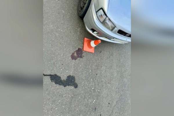 В Саяногорске  женщина упала с крыши автомобиля и попала под его колёса