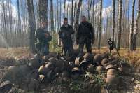В Новгородской области обнаружены останки бойца из Курагинского района