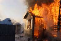 В Хакасии все чаще горит жилье