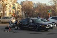 В Хакасии начались аварии с мотоциклистами