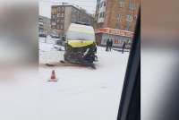 В Минусинске пассажир машины скорой помощи пострадал в ДТП