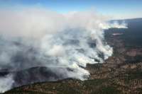Дымка над Минусинском может быть следствием лесных пожаров в Красноярском крае и Якутии