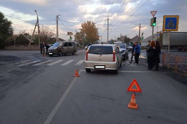 В Хакасии участницами ДТП стали три женщины-водителя