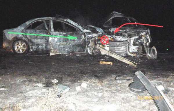 На трассе, соединяющей Минусинск с Красноярском, заживо сгорел водитель