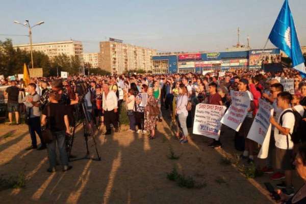 В Красноярске пройдет второй митинг за отставку губернатора