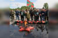 В Минусинске прошел митинг, посвященный Дню пограничника