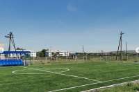 В Минусинском районе построено новое футбольное поле
