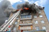 Черногорские пожарные спасли семь человек