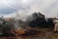 В хакасском селе огонь уничтожил 10 тонн сена