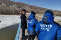 Специалисты ГО и ЧС: основной паводок на юге Красноярского края уже прошёл