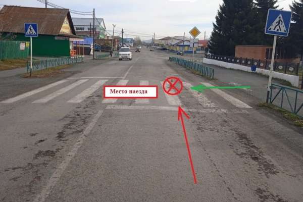 В Хакасии водитель из-за замерзшего стекла автомобиля не разглядел подростка на дороге
