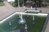 Воду в городском фонтане меняют дважды в месяц
