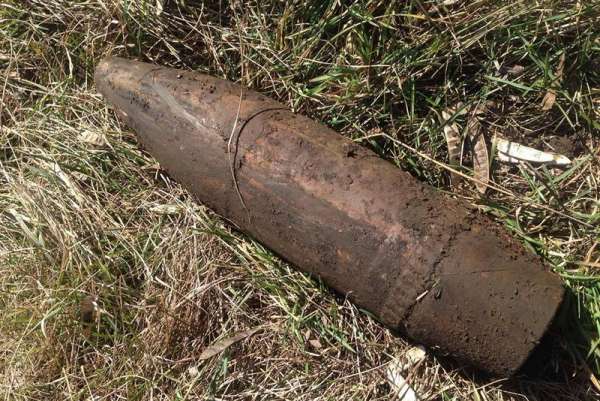 В Красноярске дачник обнаружил снаряды