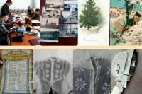 Фонд Мартьяновского музея пополнили открытки и одежда 1950-х годов