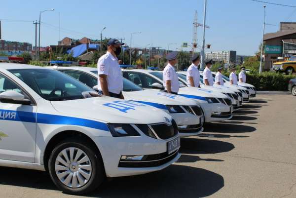 Районные автоинспекторы Хакасии будут преследовать нарушителей на новых автомобилях