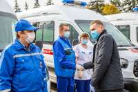 В Хакасию пришло 10 карет скорой помощи