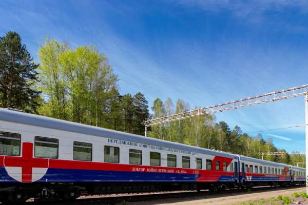 В июне поезд здоровья «Святитель Лука» побывает на юге Красноярского края и в Хакасии