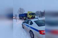 Погода внесла коррективы в движение пассажирского и грузового транспорта на трассах Минусинского района