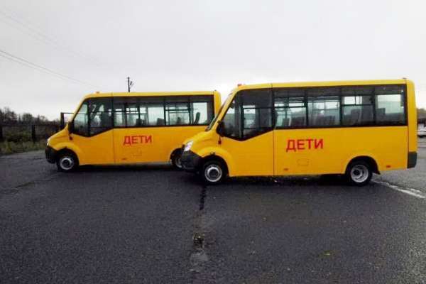 Минусинский район получил два новых школьных автобуса