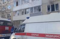 В Саяногорске при пожаре в многоквартирном доме пожарные эвакуировали более 30 человек
