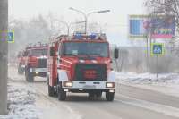 В Черногорске пожарные спасли из огня ребенка
