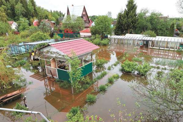 В Минусинском районе ожидаются подтопления дачных участков и жилых домов