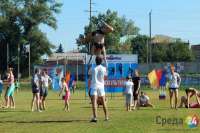 Минусинские спортсмены динамично проводят свой праздник