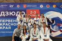 Минусинские дзюдоисты завоевали 8 медалей на первенстве Красноярского края