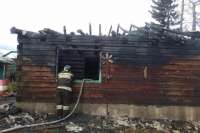 В Минусинском районе в одно время горели два дома